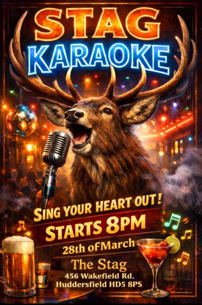 karaoke night at the stag